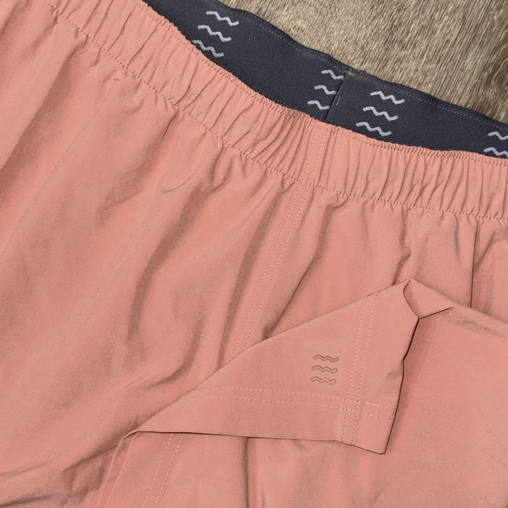 Free Fly Breeze Shorts 6" Orange Men's 2XL Performance